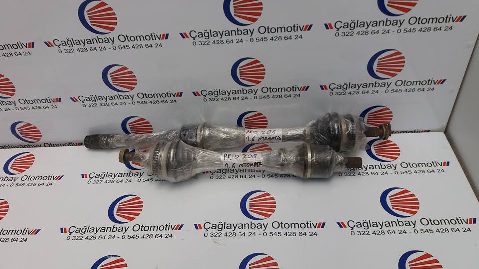 Peugeot 206 1.6 benzinli otomatik abs li sağ ve Sol akis